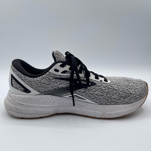 Brooks Adrenaline GTS 23 White Black Men Road Running SZ 8.5 Shoes 1103911D-112 main image 7